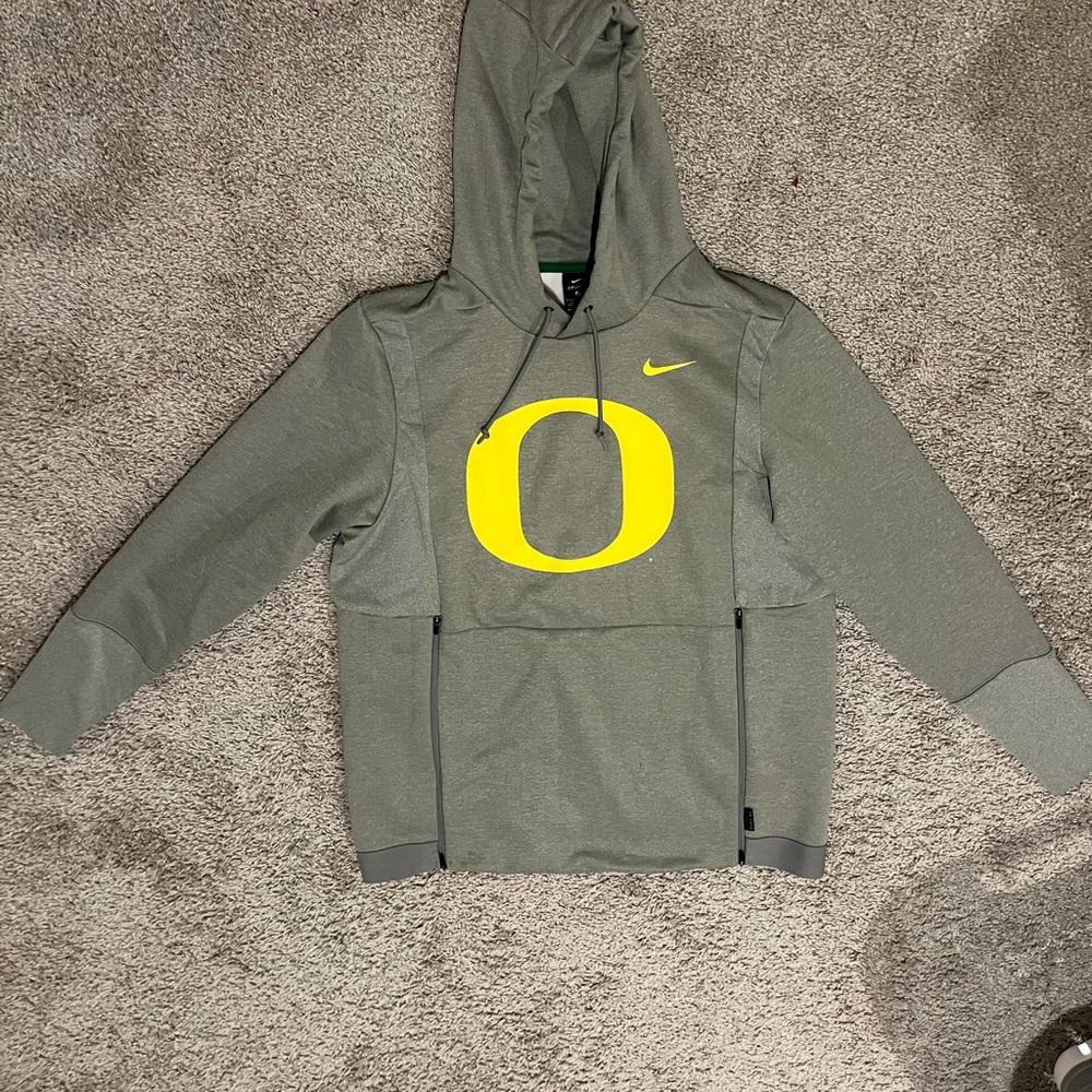 Oregon duck thermafit zippered sweatshirt